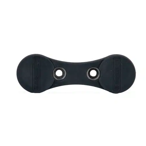 Sleek black grip tool with circular holes, ideal for versatile applications and comfort.