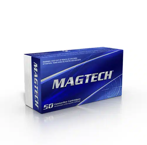 MAGTECH 50-Count box for premium sporting goods, ensuring reliability and easy transport.