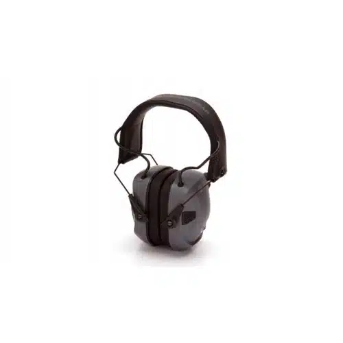 Durable noise-canceling earmuffs with comfort padding for effective hearing protection in loud environments.