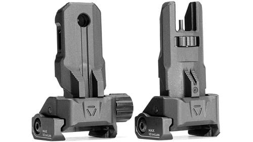 Durable tactical firearm sights for precision aiming, featuring customizable adjustments and reliable performance.