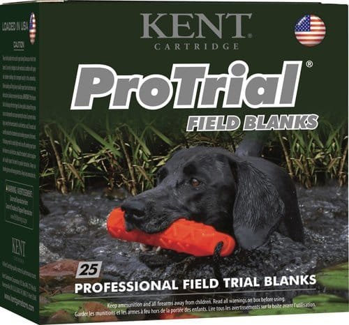 KENT ProTrial Field Blanks for effective dog training in field trials, 25-count box.