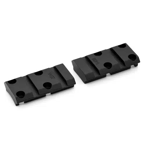 Durable black rubber pads for stability, featuring textured grip and secure mounting holes.