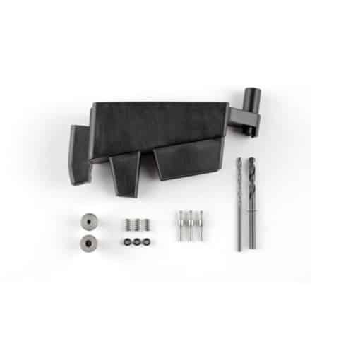 Modular assembly kit featuring precision mechanical components for engineering and DIY projects.