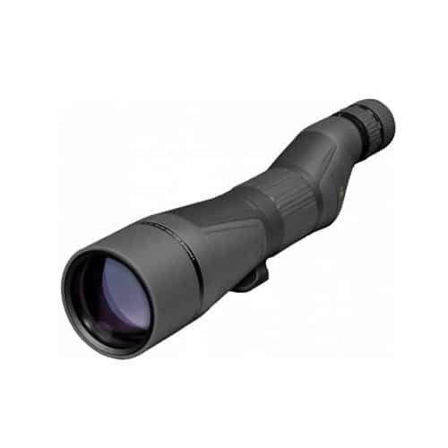 Matte black spotting scope for clear outdoor viewing, ideal for birdwatching, hunting, and sports.