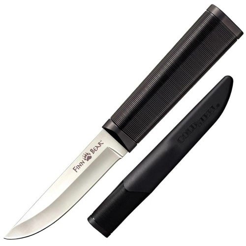 Sleek stainless steel precision knife with ergonomic handle and protective sheath for versatile cutting.