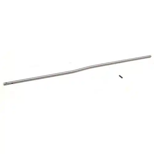 Sleek metallic rod with fastener, ideal for versatile mechanical and construction applications.