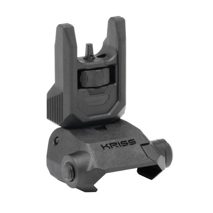 KRISS Tactical Flip-Up Sight: Compact, durable, and versatile for enhanced shooting precision on firearms.