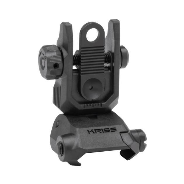 KRISS Flip-Up Front Sight: Durable, adjustable tactical accessory for precision shooting and quick deployment.