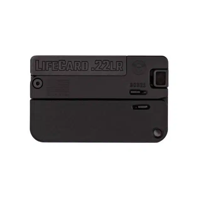 Lifecard .22LR: Compact, discreet firearm designed for personal protection and easy everyday carry.