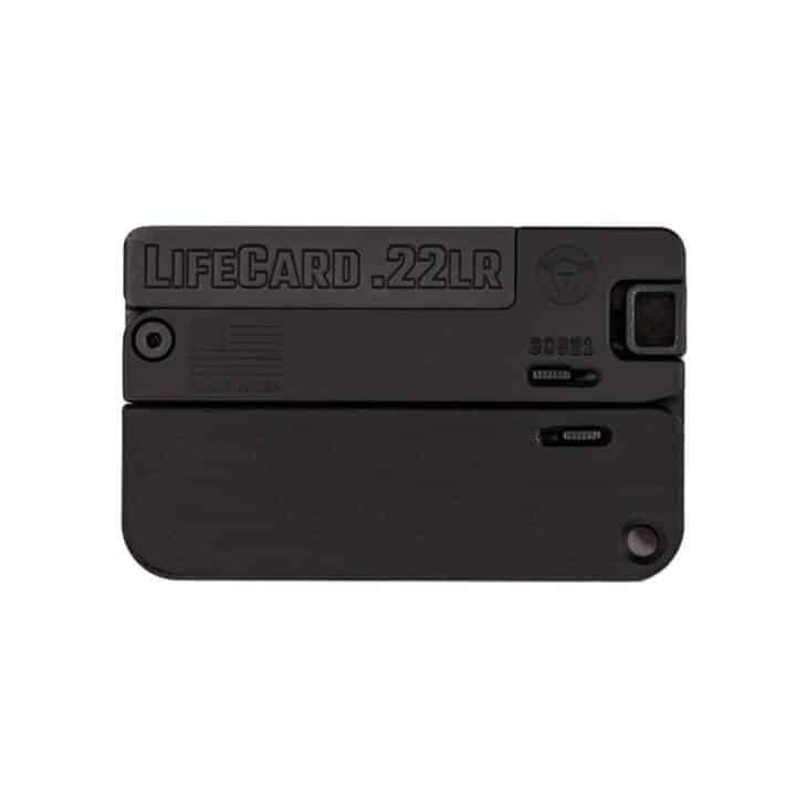 Lifecard .22LR: Compact, discreet firearm designed for personal protection and easy everyday carry.