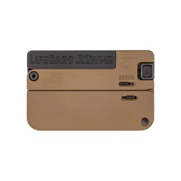 Compact Lifecard 22 WMR firearm: sleek design for discreet carry and practical self-defense.