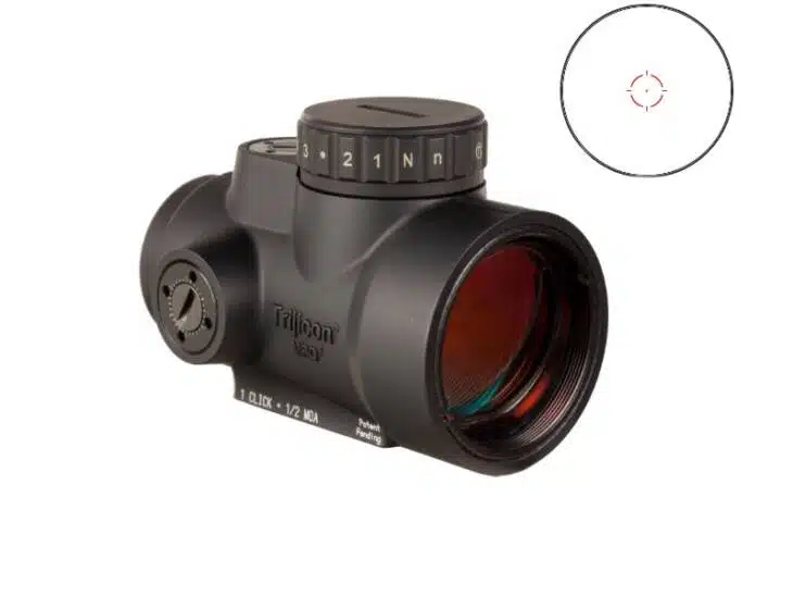 High-performance tactical red dot sight for accurate targeting in all lighting conditions.