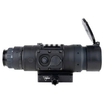 Compact night vision telescope for hunting, surveillance, and tactical use; durable and user-friendly design.