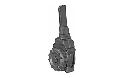 Matte black connector with ergonomic grip and control knob for advanced electronic systems.