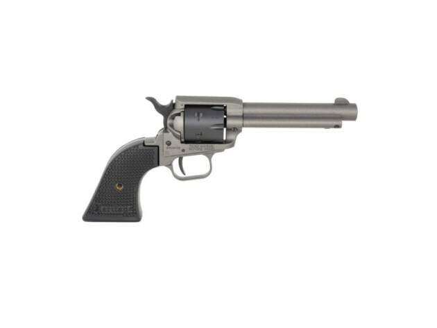 Sleek polished revolver with ergonomic grip, perfect for collectors and shooting enthusiasts.