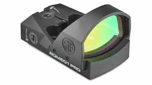 SIG SAUER ROMEO1 PRO Reflex Sight: Durable optics for precise aiming and quick target acquisition.