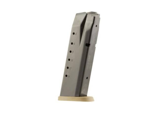 Durable SM3007346 firearm magazine with round count indicators and efficient feeding design.