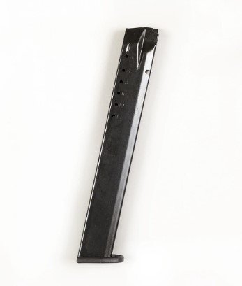 High-performance SMIA17A2E3 handgun magazine with witness slots for efficient reloading and durability.