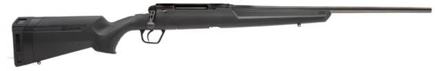 Sleek bolt-action rifle with ergonomic stock for precision shooting and enhanced stability.