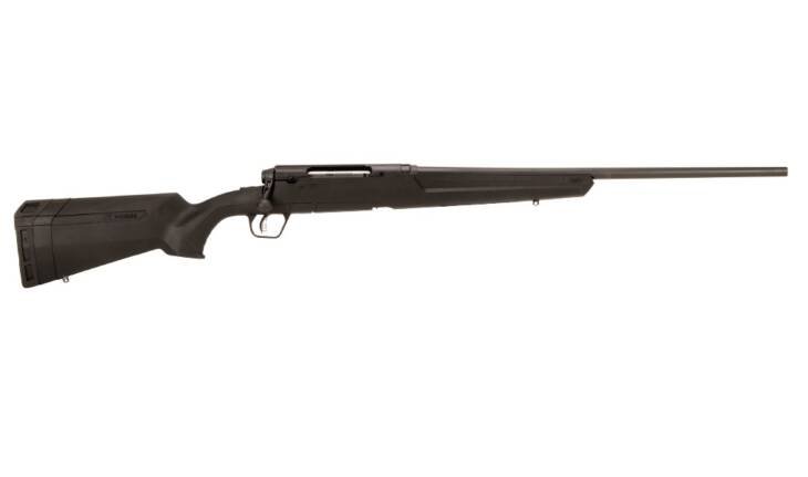 Sleek, lightweight bolt-action rifle with matte finish for precision hunting and sport shooting.