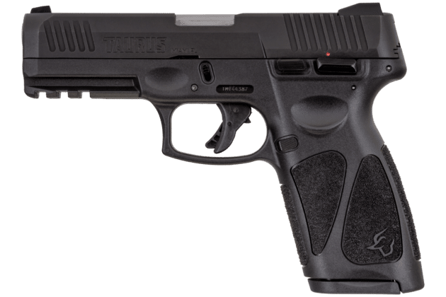 Compact semi-automatic pistol with ergonomic grip, sleek design, and safety features for optimal performance.