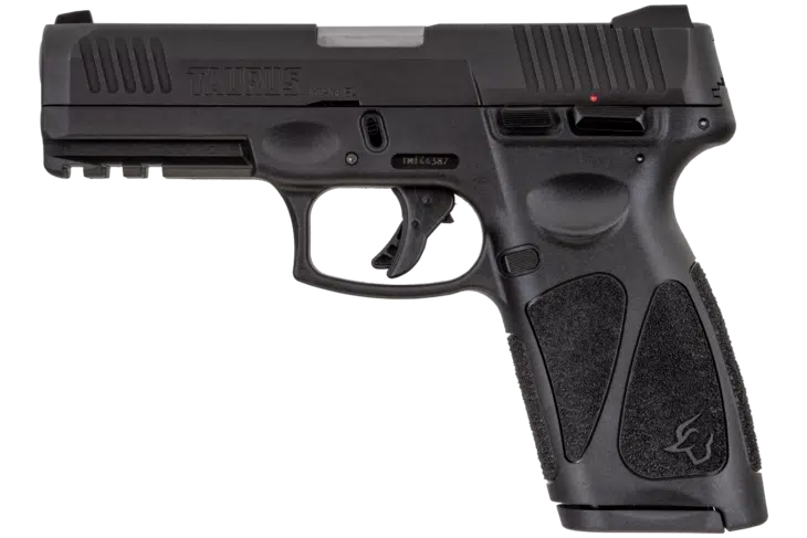Compact semi-automatic pistol with ergonomic grip, sleek design, and safety features for optimal performance.