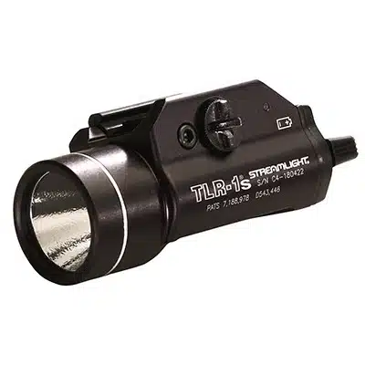 Streamlight TLR-1S Tactical Light: Compact, durable, and versatile for low-light firearm applications.