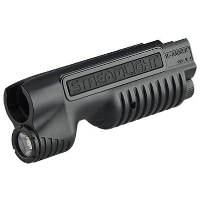 Ergonomic tactical flashlight grip for firearms, featuring a durable design and powerful adjustable lighting.