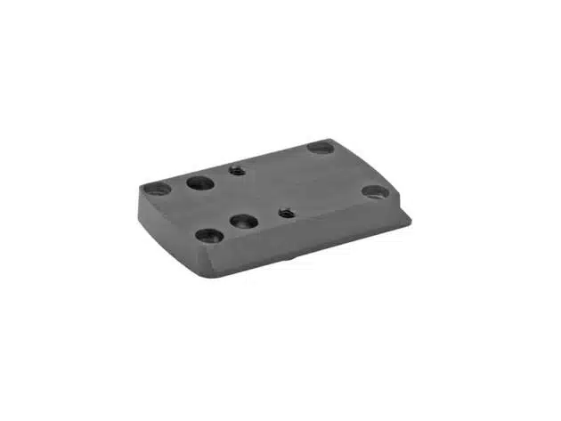 Durable rectangular component with precision holes for efficient mounting in electronics and automotive applications.