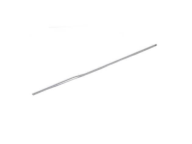 Versatile polished metal rod with a subtle bend, ideal for construction and engineering applications.