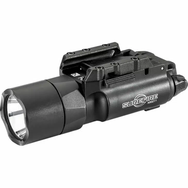 SureFire x300ta62f6 Tactical Flashlight: Durable, powerful, and versatile for military and outdoor use.