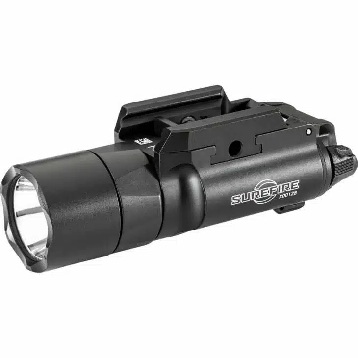 Surefire X300 Tactical Flashlight: Compact, durable LED light for law enforcement and outdoor use.