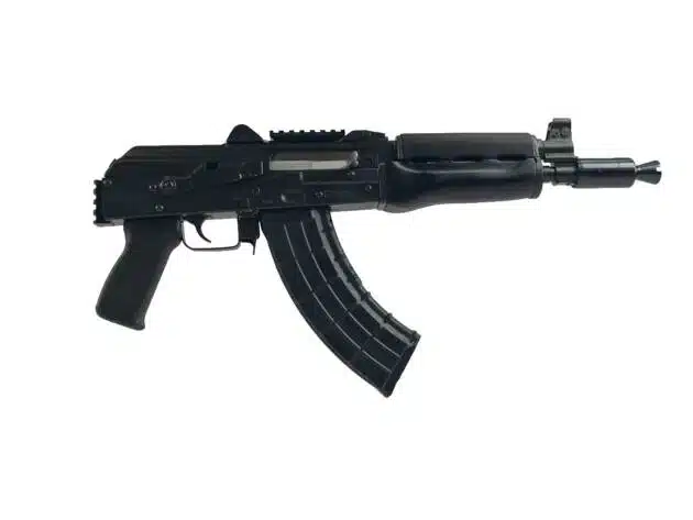 Contemporary AK-47 rifle with customizable features, sleek design, and enhanced tactical performance.