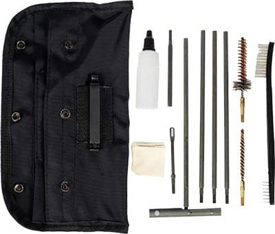 TAC SHIELD CLEANING KIT - AR15/M16 GI FIELD BLACK POUCH