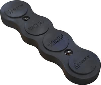 Ergonomic multi-tool with four circular components for automotive, manufacturing, and electronics tasks.
