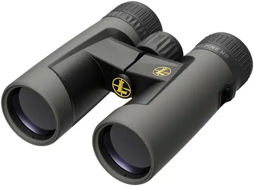 Sleek green binoculars designed for birdwatching and outdoor exploration in any weather.