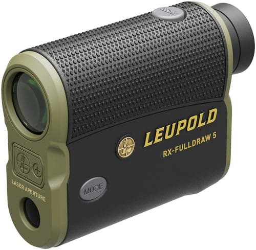 Leupold RX-FullDraw 5: Precision laser rangefinder for outdoor hunting and golfing activities.