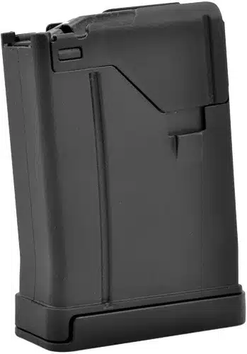 Durable black firearm magazine designed for reliability, quick loading, and seamless tactical operation.