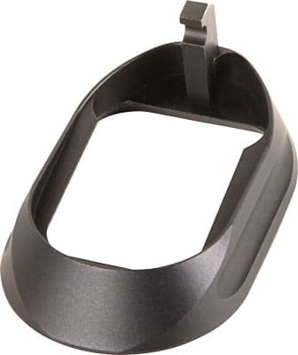 Durable oval plastic housing with hook for easy mounting in automotive and recreational applications.