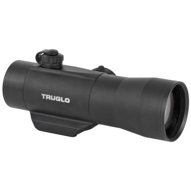 Truglo 5232 Black Tubular Sighting Scope: compact, precise, with adjustable dials for all lighting conditions.