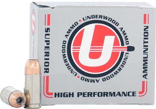 UNDERWOOD 9MM LUGER +P 115GR - JHP 20RD 10BX/CS