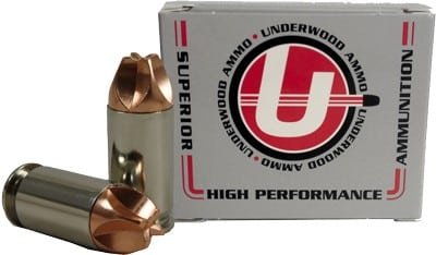 UNDERWOOD 45 ACP+P 135GR - XTREME DEFENDER 20RD 10BX/CS