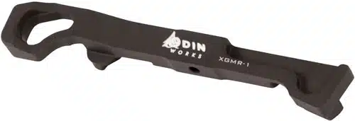 Durable firearm tool with ergonomic hook for easy handling and precise maintenance in tight spaces.
