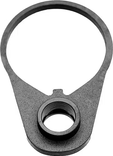 High-strength AEP1090 retaining ring with threaded hole for secure, durable mechanical applications.