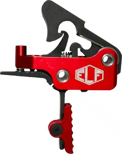 ELF Precision APEXRS Red Trigger Assembly: Enhanced performance and style for custom firearms.