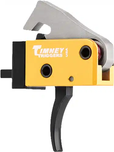 Timney Triggers ARPCC Yellow Assembly: Lightweight, ergonomic design for enhanced shooting accuracy and safety.