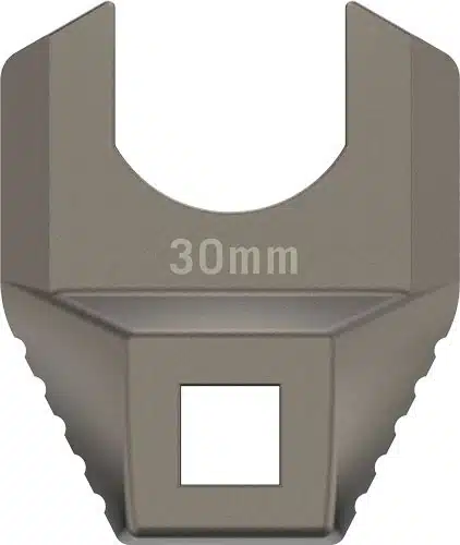 30mm square drive tool: durable mechanic wrench with ergonomic grip for precision repairs.
