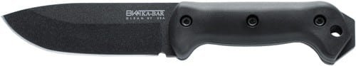 Durable BK2 Tactical Knife with serrated blade and ergonomic handle for reliable outdoor performance.