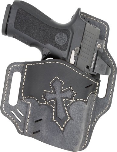 VERSACARRY COMPOUND ARC ANGEL - OWB HOLSTER GREY/BLACK SIZE 3