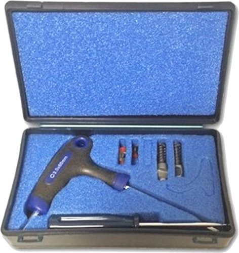 Ergonomic tool kit with torque wrench and interchangeable bits for versatile DIY and professional use.
